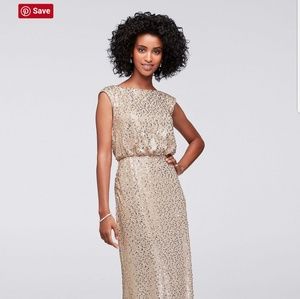 Gown Bridal Prom Rose Gold